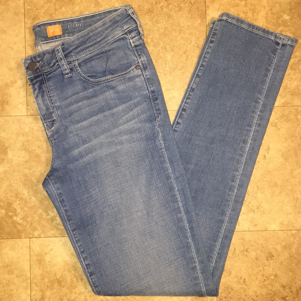 Pilcro and the Letter Press no 29 fit stet denim